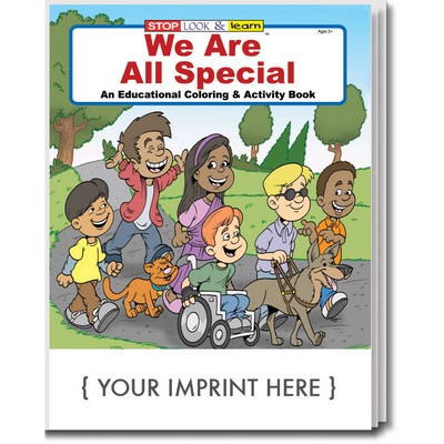 We Are All Special Coloring Book