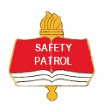 Academic Lapel Pin - 1" Enamel - "Safety Patrol"