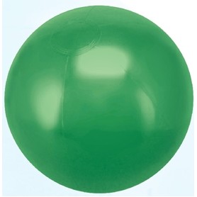 16" Inflatable Solid Kelly Green Beach Ball