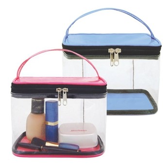 Clear Handy Accessory Bag (5 3/4"x4"x4 1/2")