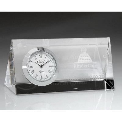 Optical Crystal Majestic Clock