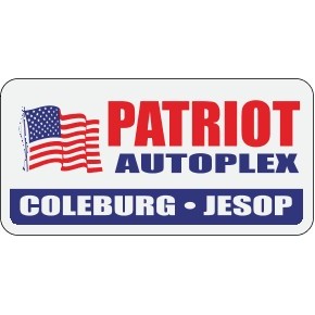 White Reflective Auto Ad Decal (4"x 2")