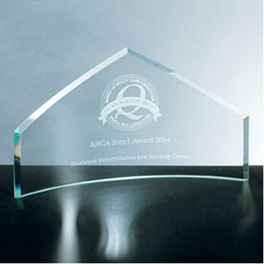 Beveled Peak Award (Sandblasted)