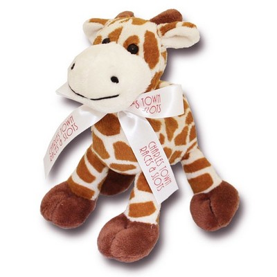 New 7" Stuffed Jungle Animal - Giraffe