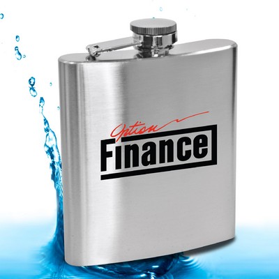 Lincoln 6 Oz. Stainless Steel Hip Flask