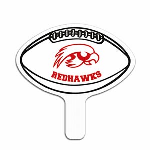 Football Shape Hand Fan