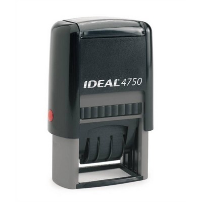 Trodat® Printy® 4750 Self Inking Dater Stamp w/2 Color Ink Pad