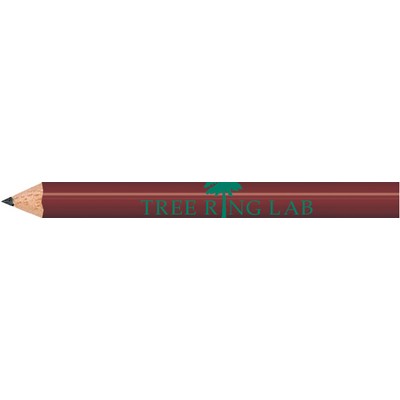 Maroon Round Golf Pencils