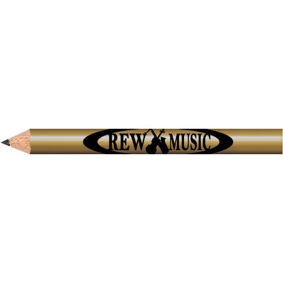 Gold Round Golf Pencils