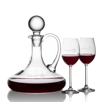 Horsham Decanter & 2 Wine