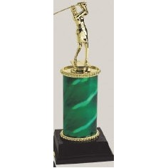 14" Oval or Rectangle Column Trophy