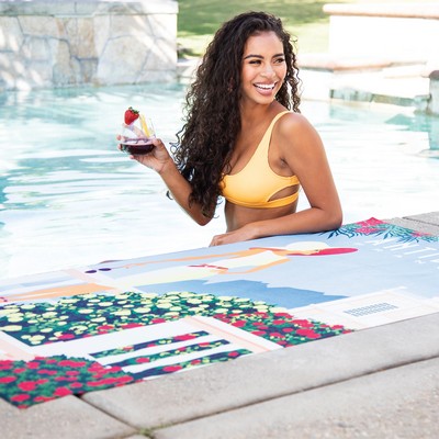 Traveler's Microfiber Terry Beach Towel