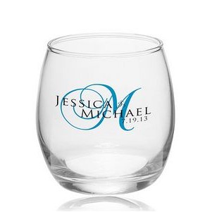 11.5 Oz. Mikonos Clear Stemless Wine Glass