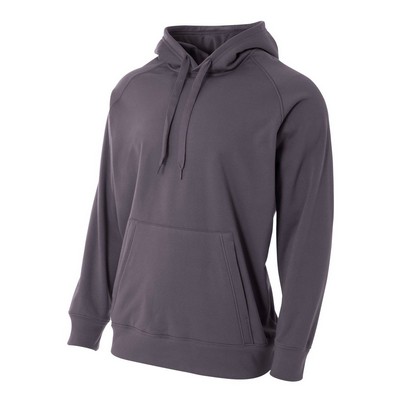 A4 Men's Solid Tech Fleece Hoodie