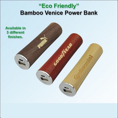 Bamboo Venice Power Bank 2800 mAh