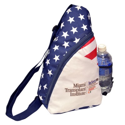 Revere Patriotic Sling Backpack