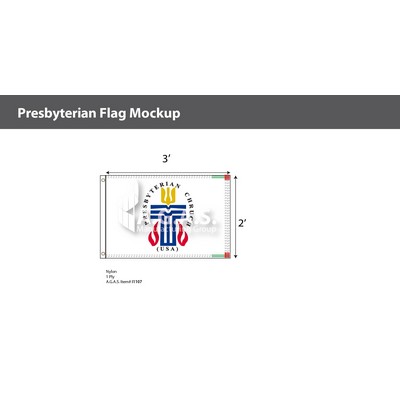 Presbyterian Flags 2x3 foot