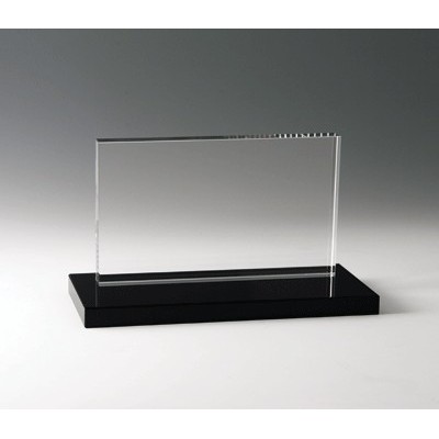 Crystal Award w/ Black Base (4 1/2")