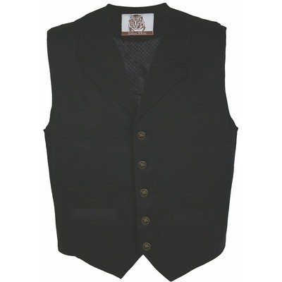 Men's Twill Vest - Tall