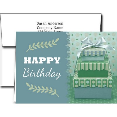 Birthday Greeting Cards w/Imprinted Envelopes