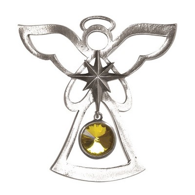 Birthstone Angel Ornament - November