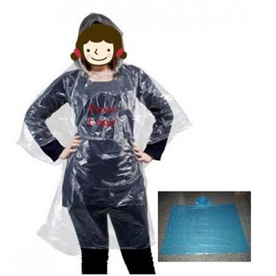 PP Disposable rain Poncho