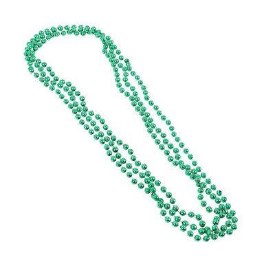 33" Green Beads Necklace