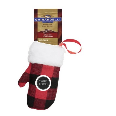 Holiday Mitten with Hot Chocolate Pack