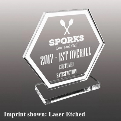 Stock Acrylic Awards - Laser Etched