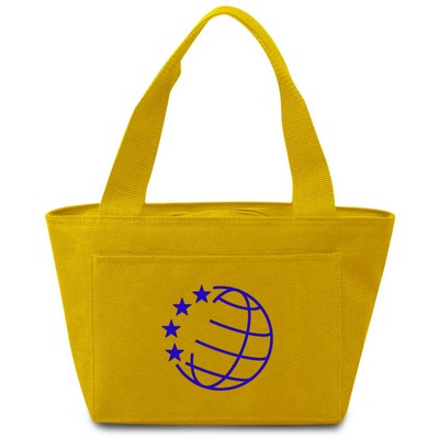 Sporty Cooler Tote--Bright Yellow (1-Color Imprint)