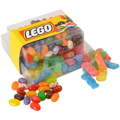 Candy Double Stack Acetate Tower w/Full Color Band