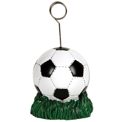 Soccer Ball Photo/ Balloon Holder