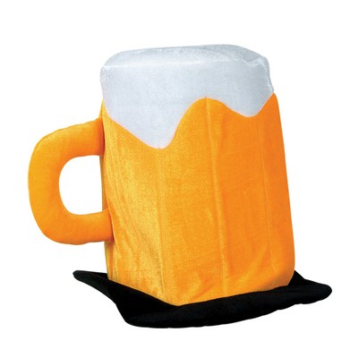 Plush Beer Mug Hat