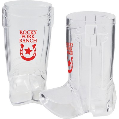 1.5 Oz. Cowboy Boot Shooter Glass