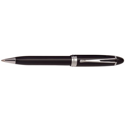 Luxury Line Aurora Ipsilon Deluxe Black w/Chrome Trim Ballpoint Pen