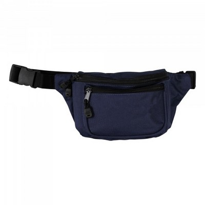 Kemp USA Navy Blue Hip Pack (Blank)