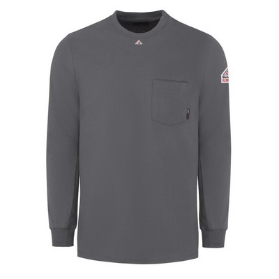 Bulwark® Flame Resistant Long Sleeve Tag-Less Shirt