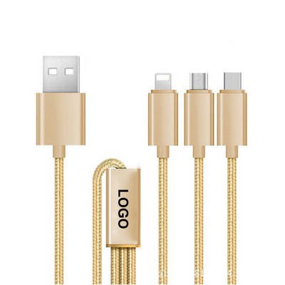 3-in-1 Multifunction Fast Charging Cables