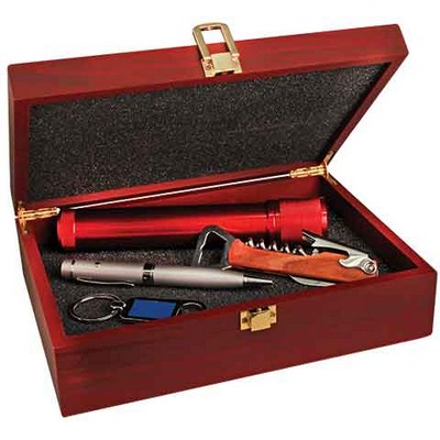 Rosewood Finish Gift Box (10 1/4"x 7 1/8")