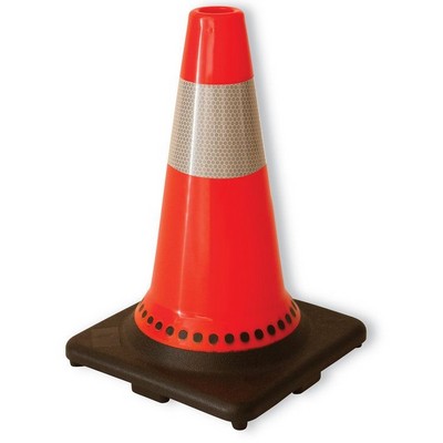 18" Traffic Cone w/Hi Intensity Collar