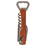 1.5" x 5.25" - Rosewood Bottle Opener & Corkscrew