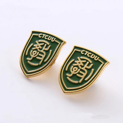 Custom Cheap Iron Die Struck Soft Enamel Lapel Pins 2"