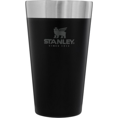 Stanley Drinkware Stacking Beer Pint, 16 Oz, Matte Black