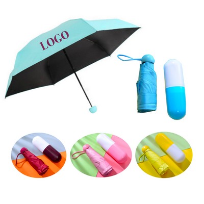 Custom Mini Capsule Folding Umbrella