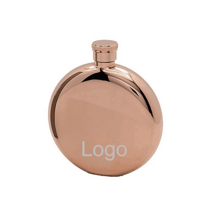 5OZ Stainless Steel Round Flask