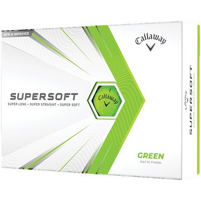 Callaway® Supersoft Golf Ball - Matte Green