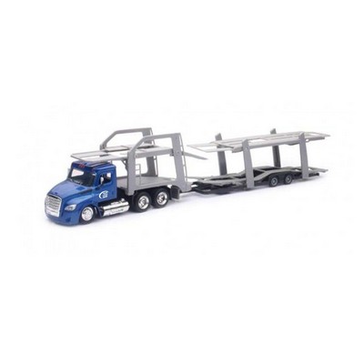 1:43 Scale Replica Freightliner Cascadia Auto Carrier Truck (u)