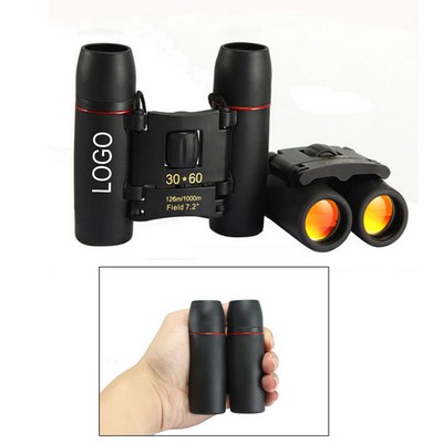 8X Magnify Optical HD Mini Folding Binoculars Telescope