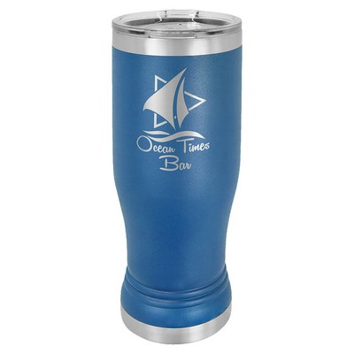 14 Oz. Royal Blue Pilsner Tumbler