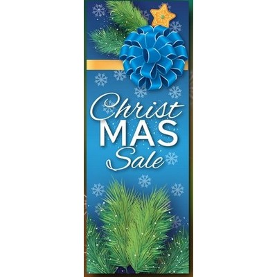 3'x8' Vertical Polyester Holiday Flags & Banner(Christmas Sale)